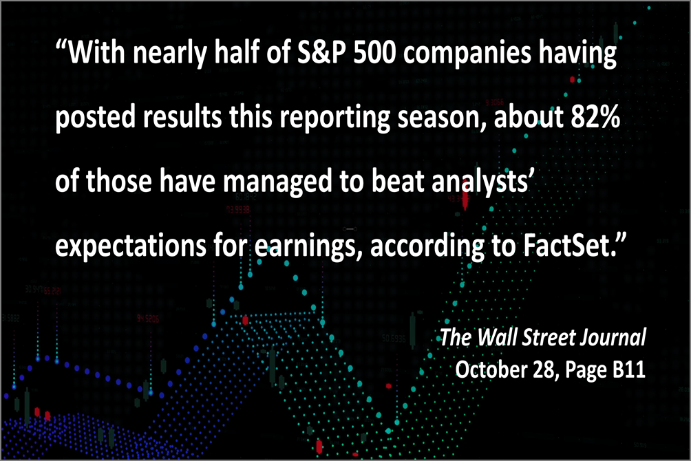 S&P 500 Closed Friday At Record High Again On Strong Earnings Reports