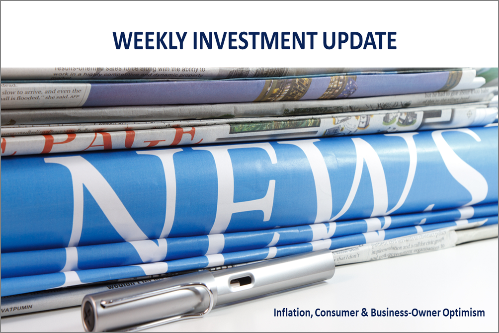 Latest On Inflation, Consumer & Business-Owner Optimism